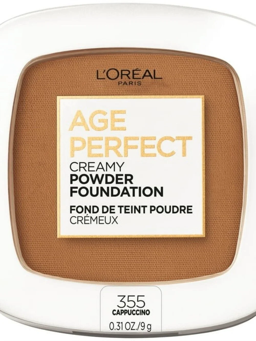 2 x L'Oreal Age Perfect Serum Creamy Foundation Makeup, 355 Cappuccino